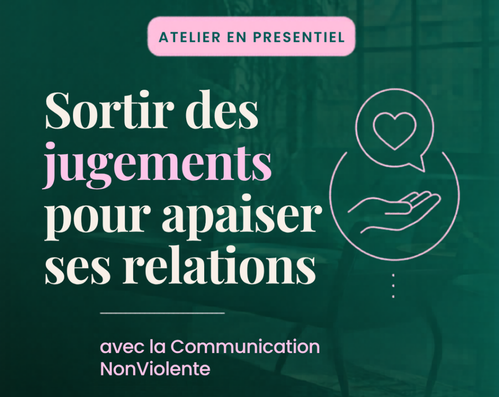 Atelier Jugement et Communication NonViolente mai 2026 Charline HOUDRY